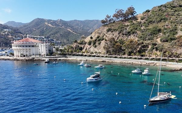 Moored at Catalina Island