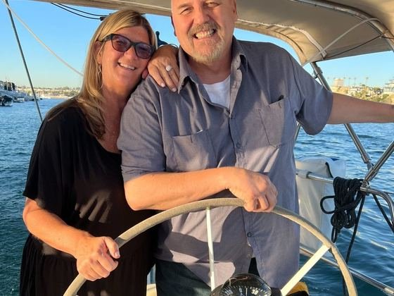 Couple at the Helm