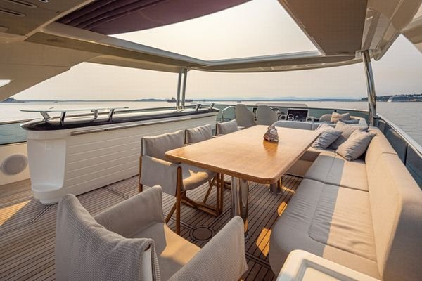 Aft Deck Lounging
